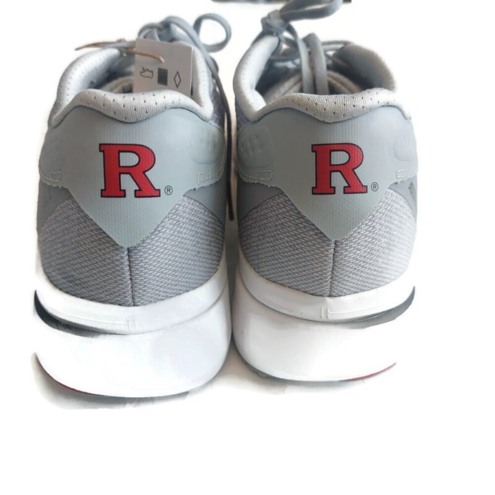 Adidas Adizero SL2 Mens Size 10 Rutgers Scarlet Knights Running Shoes Stone Gray - Picture 10 of 12